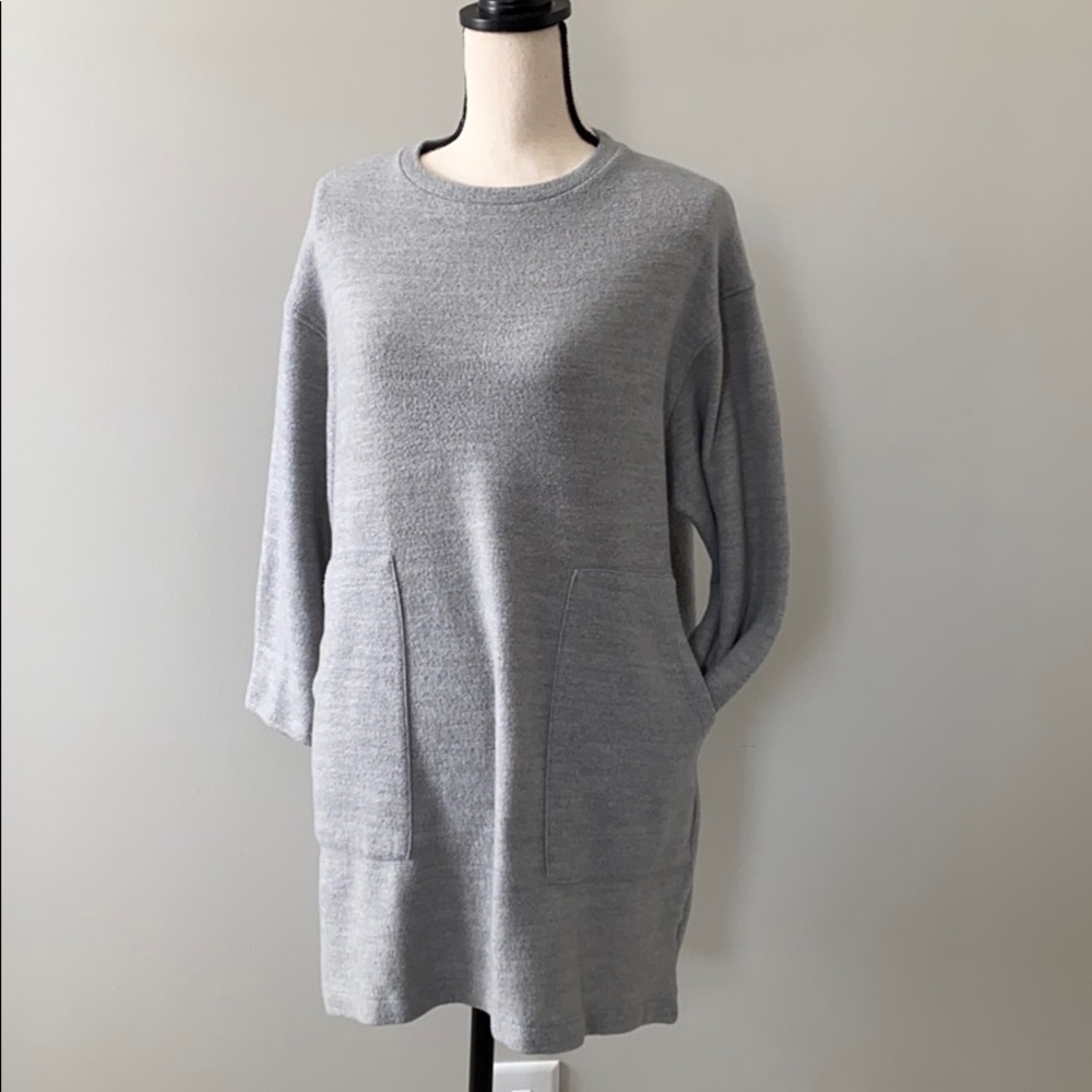 Gray Fleece Tunic